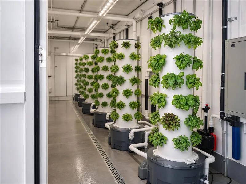 Vertical hydroponic tower