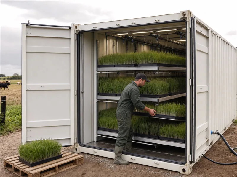 Fodder container project