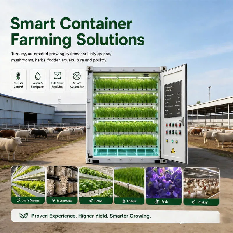 Aurlgrow fodder container farm