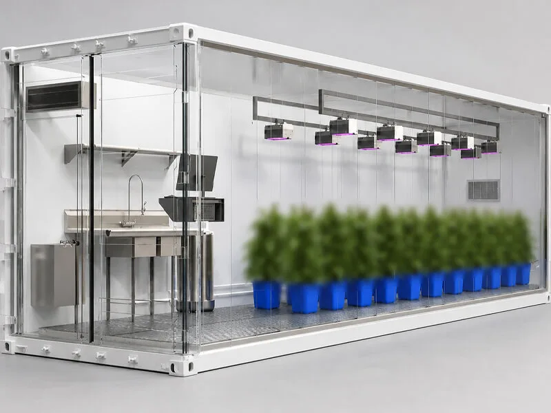 Aurlgrow cannabis container farm